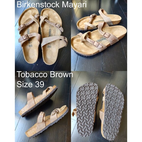 Birkenstock Mayari Sandals (Tobacco Brown - Size 39 / 8-8.5 US) - Picture 2 of 10